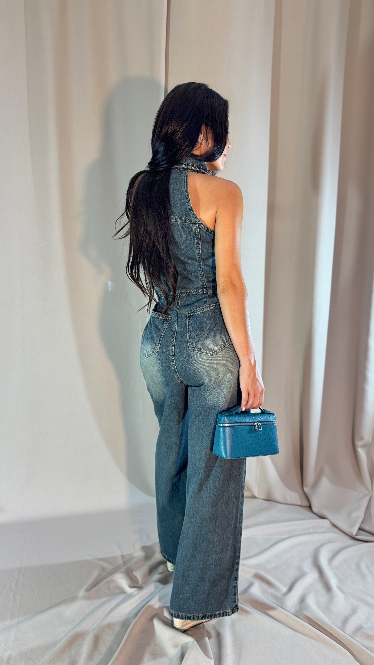 Enterizo Largo Denim