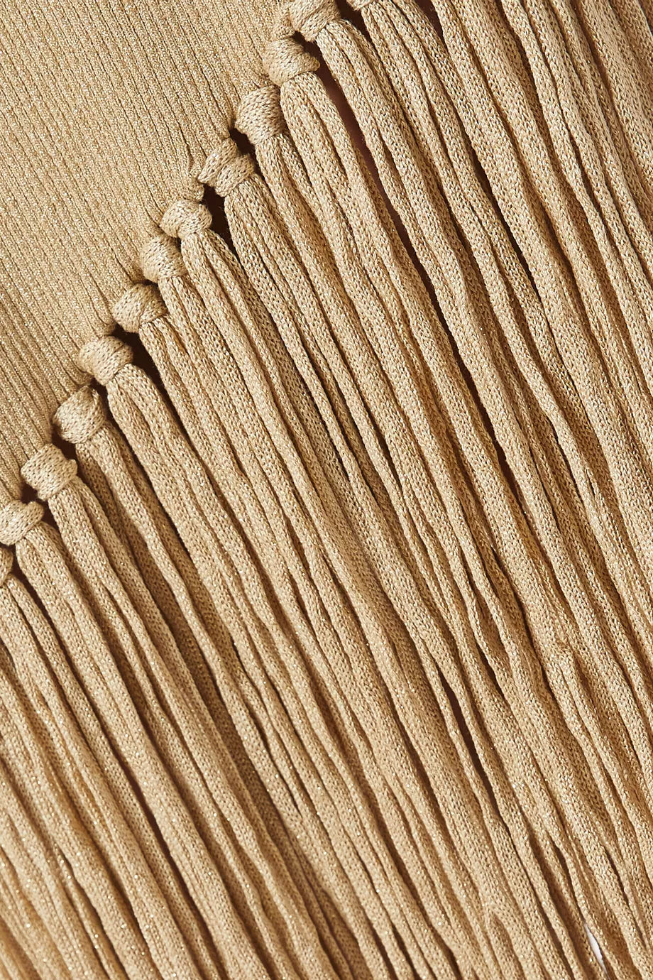 Vestido Doradal Flecos