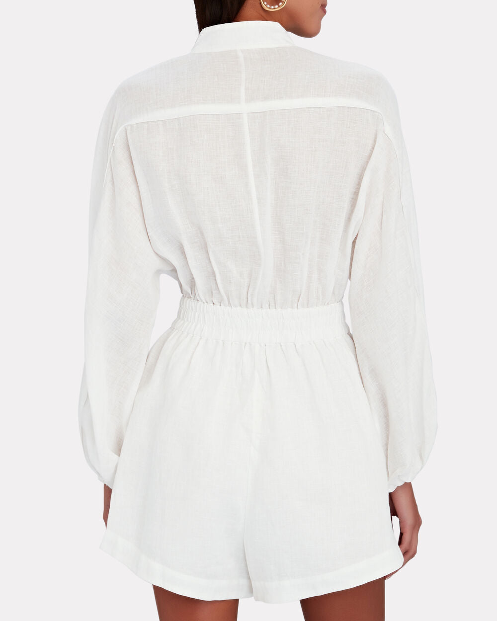 Enterizo Lino Brown Sugar