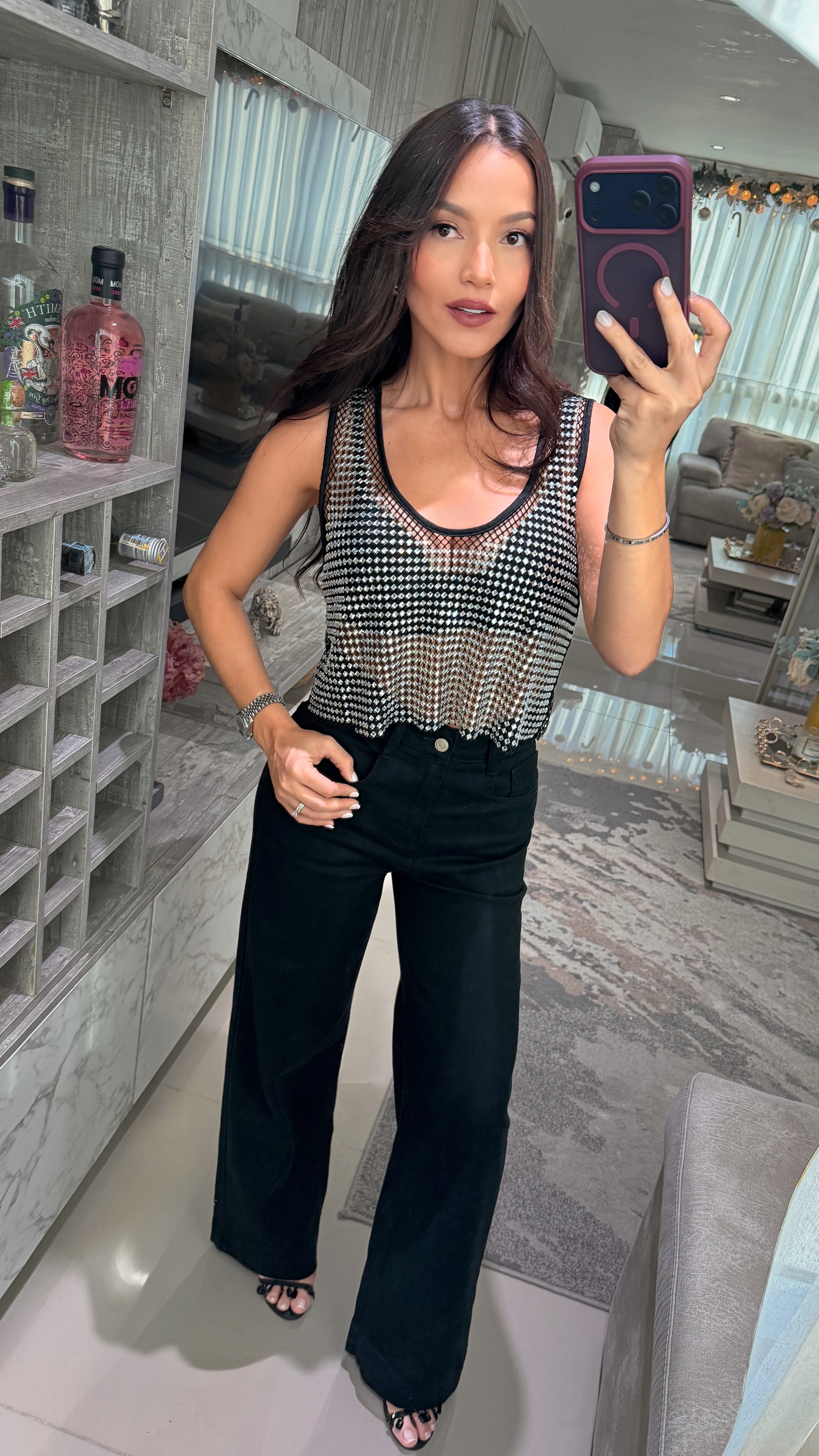 Blusa Malla Prada Sisa