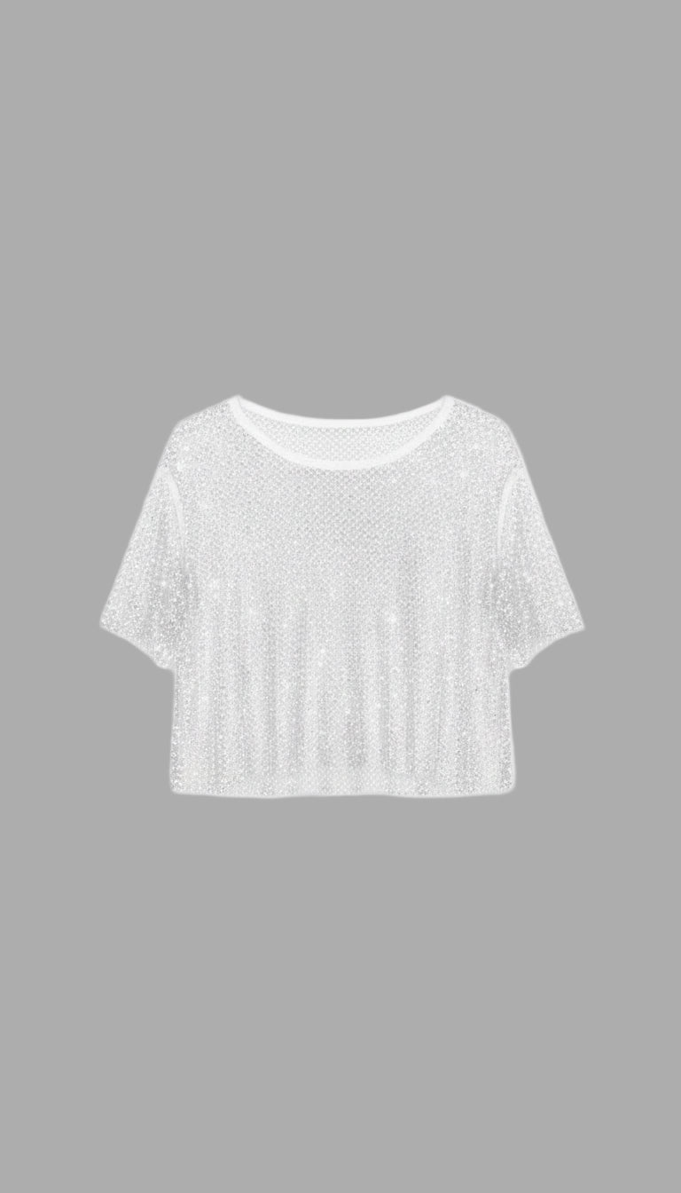Blusa malla Prada manga