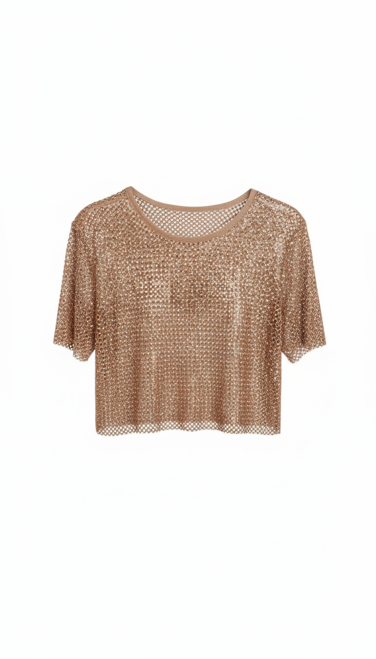 Blusa malla Prada manga