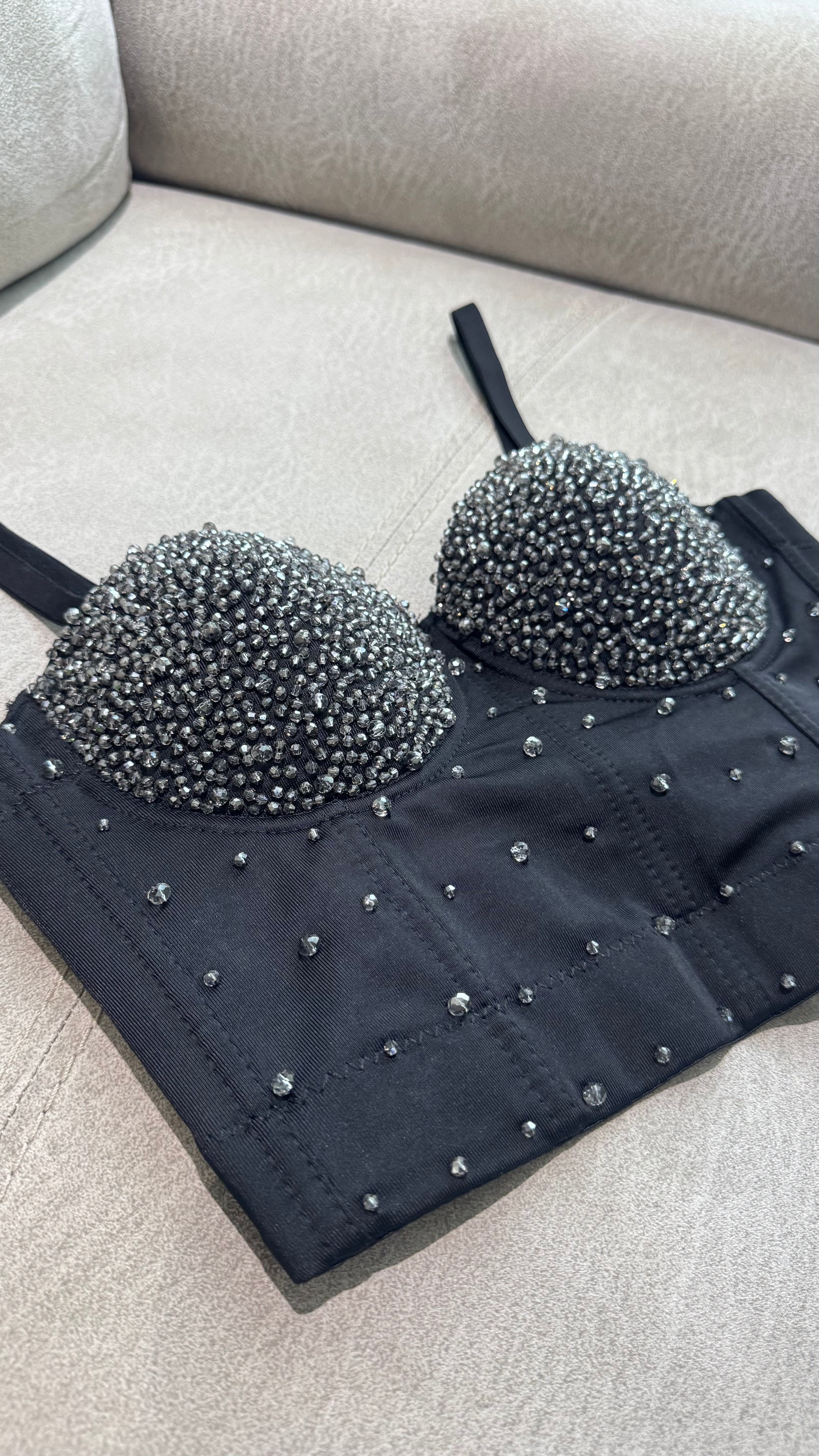 Corset Copas Brillos