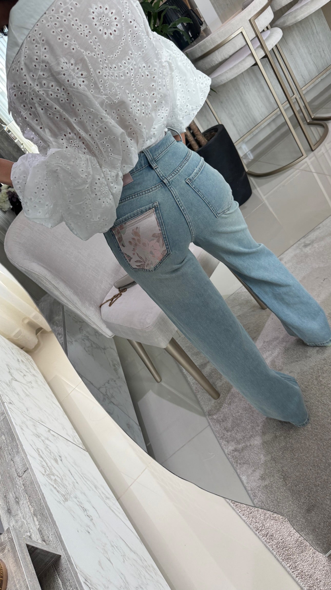 Jeans Aplique