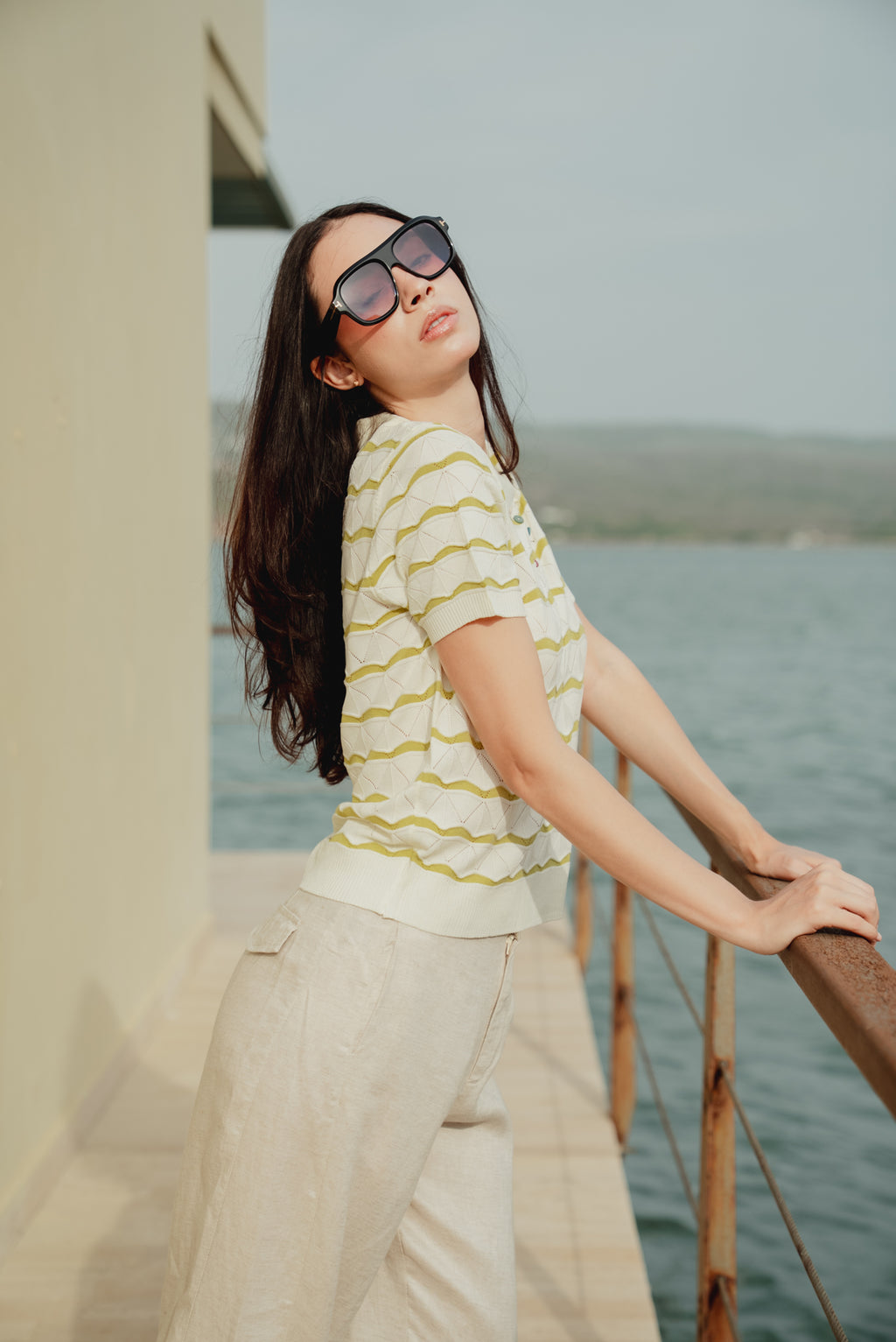 BLUSA POLO ONDAS