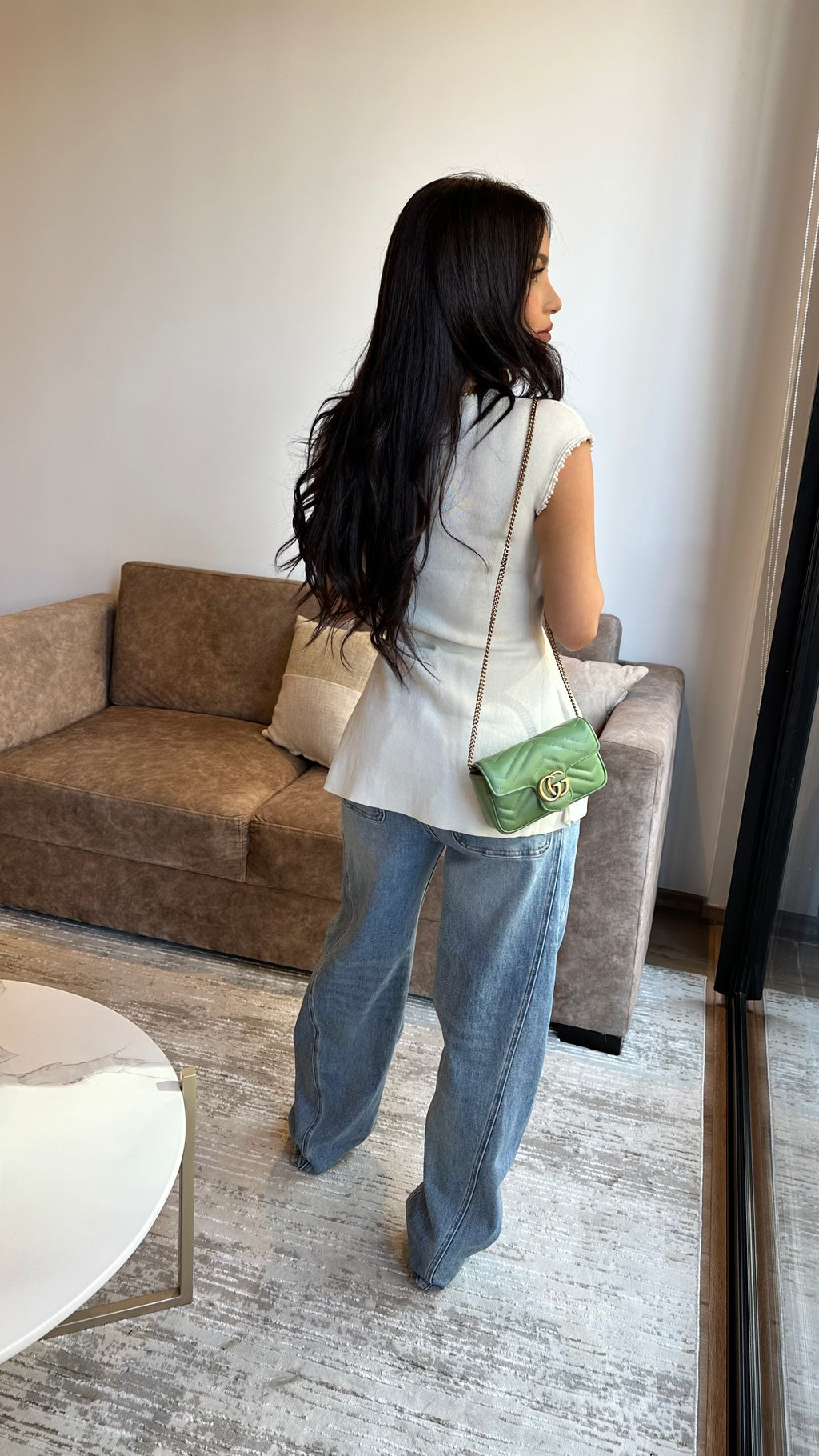 Blusa Princesa Perlas Hilo